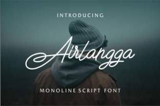 Airlangga: A Script Font for Campaign Creativity