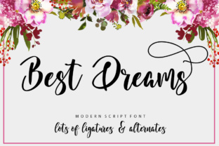 Best Dreams: A Script Font for Editorial Elegance