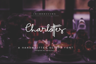 Charlottes: A Script Font for Creative Crafters