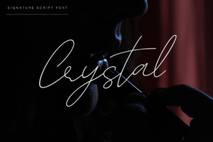 Crystal: A Handwritten Typeface for Branding and Design