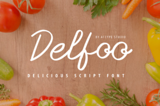 Delfoo: A Script Font That Adds Personality to Your Campaigns