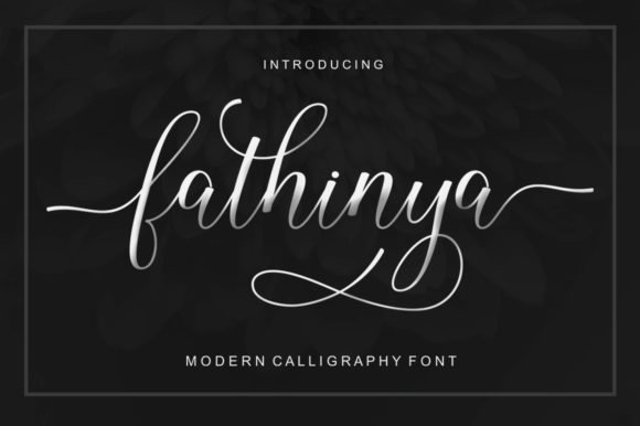Fathinya: A Script Font That Elevates Digital Branding