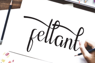 Fellant: A Script Font That Breathes Life Into Your Craft