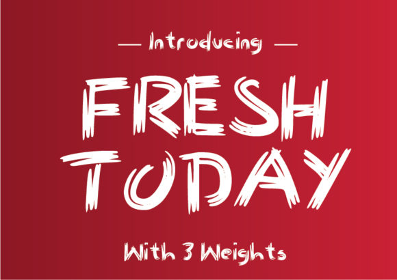 Fresh Today: A Script Font for Modern Web Design