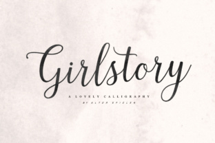 Girlstory: A Script Font for Emotional Web Design