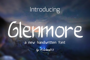Glenmore: A Handwritten Font for Powerful Digital Communication