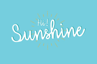 Hi Sunshine: A Script Font for Warm, Readable Web Design