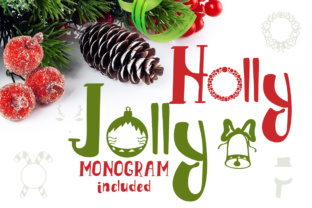 Holly Jolly: A Festive Font for Branding
