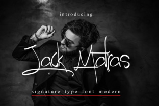 Jack Matras: A Modern Script Font for Bold Branding