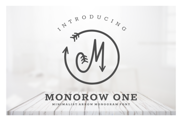 Monorow: A Font That Speaks in Arrows