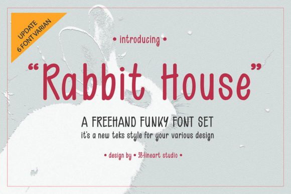Rabbit House: A Script Font for Dynamic Digital Campaigns