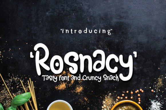 Rosnacy: A Playful Font for Bold Branding