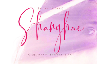 Shanghae: A Script Typeface for Campaign Creativity