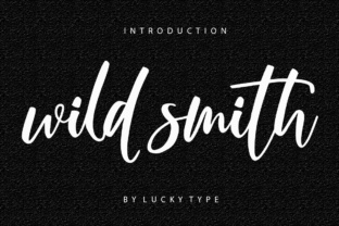 Wild Smith: A Script Font with a Feminine Edge